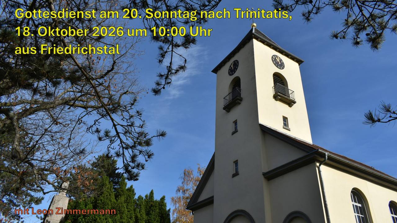 Quelle: ev. Kirchengemeinde Friedrichstal