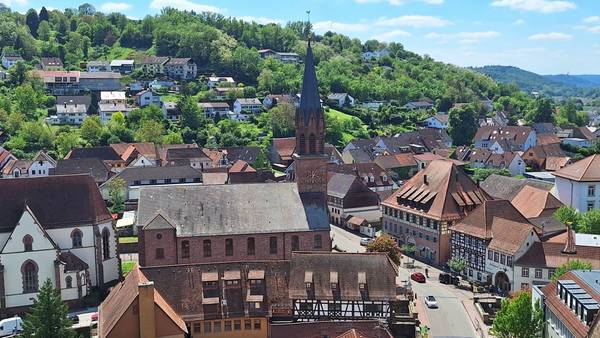 Auferstehungskirche vom Turmberg