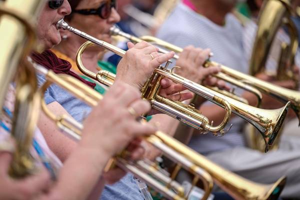 Quelle: © EMSZ/Jens Schulze / fundus-medien.de, Fundus, redaktionell frei verwendbar, 6830 Landesposaunenfest vom 08. bis 09.06.2018 in Leer.